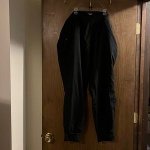 Purple label jogger black scrub pants